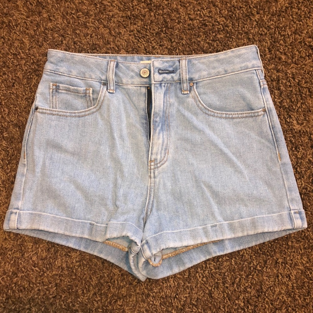 PACSUN- mom jean shorts